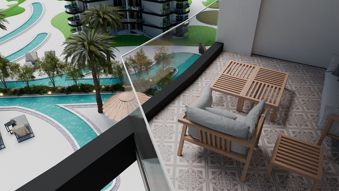 Wizualizacja Caesar Palm Jumeirah (TRNC)