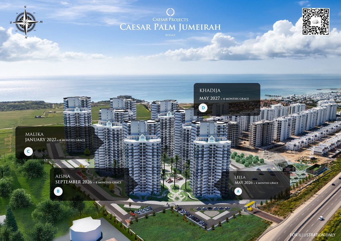 Widok / mapa lokalizacji Caesar Palm Jumeirah (TRNC)